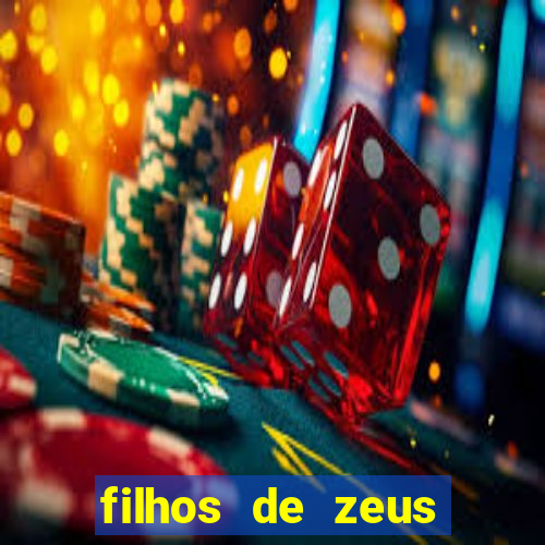 filhos de zeus mitologia grega