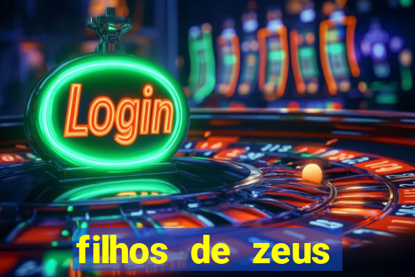 filhos de zeus mitologia grega