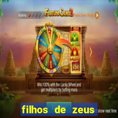 filhos de zeus mitologia grega