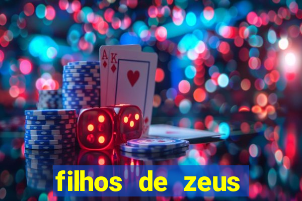 filhos de zeus mitologia grega