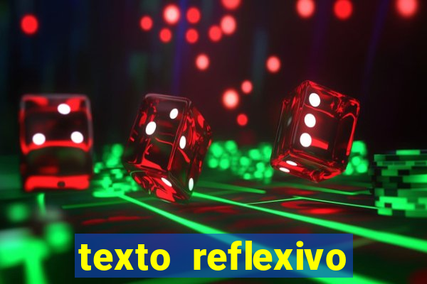 texto reflexivo sobre plantar e colher