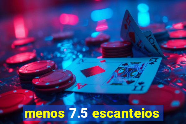 menos 7.5 escanteios