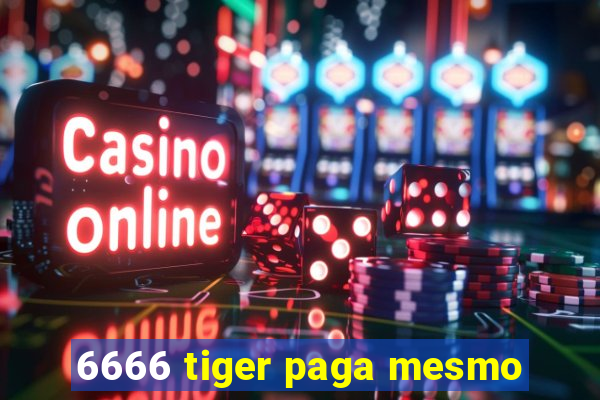 6666 tiger paga mesmo