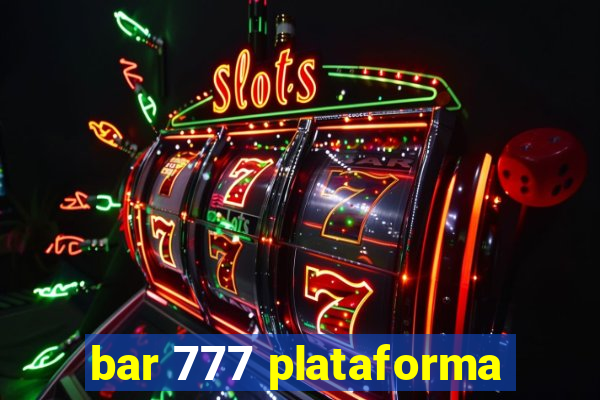 bar 777 plataforma