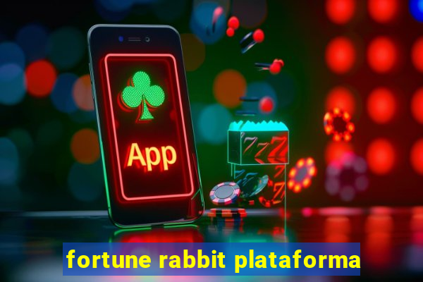 fortune rabbit plataforma