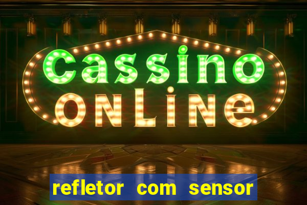 refletor com sensor noturno como instalar