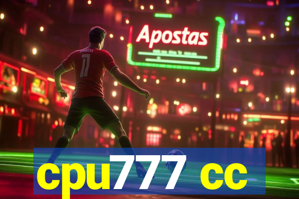 cpu777 cc