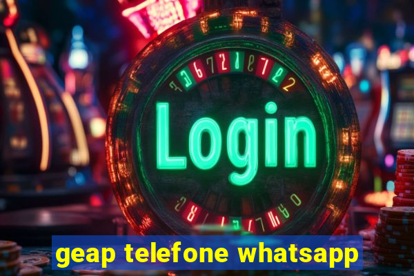 geap telefone whatsapp