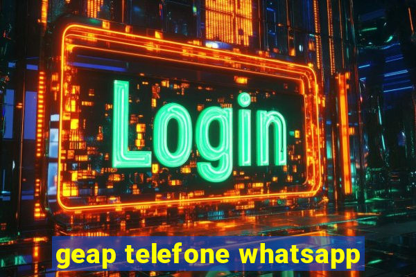 geap telefone whatsapp