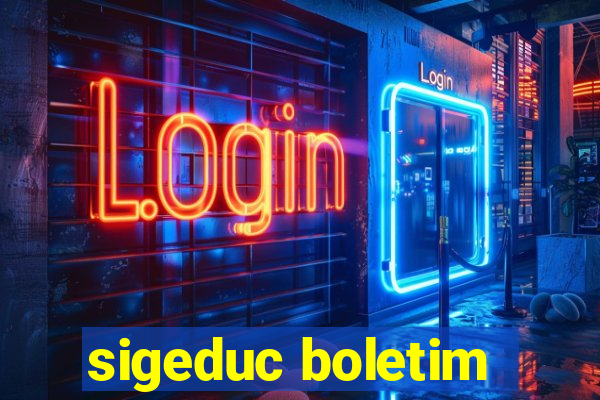 sigeduc boletim