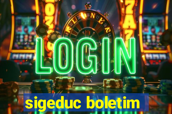 sigeduc boletim