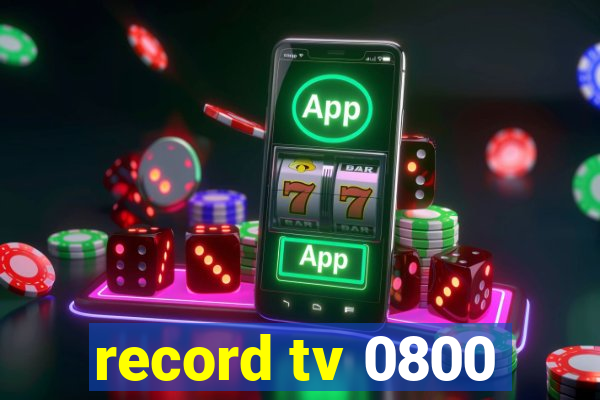 record tv 0800