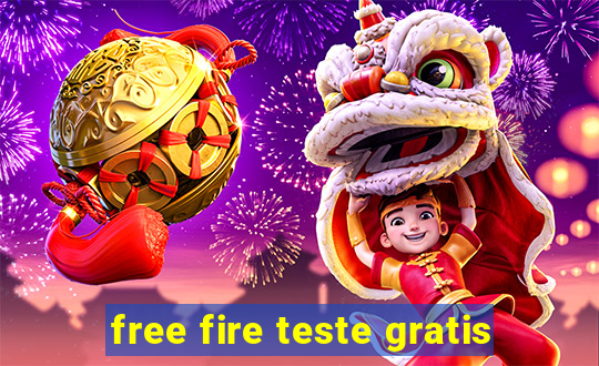 free fire teste gratis