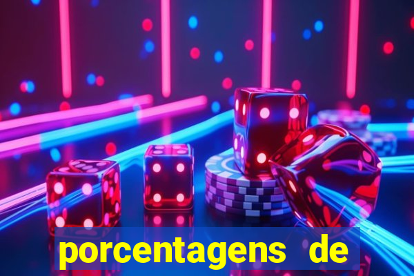 porcentagens de jogos pagantes