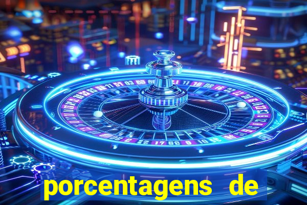 porcentagens de jogos pagantes