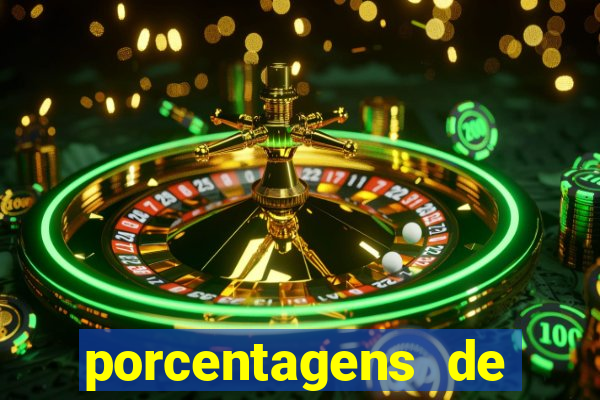 porcentagens de jogos pagantes