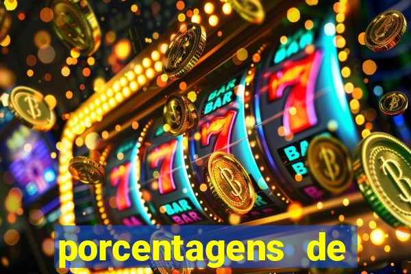 porcentagens de jogos pagantes