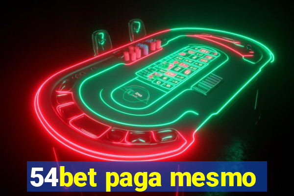 54bet paga mesmo