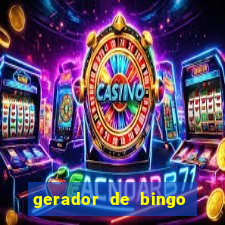 gerador de bingo de palavras