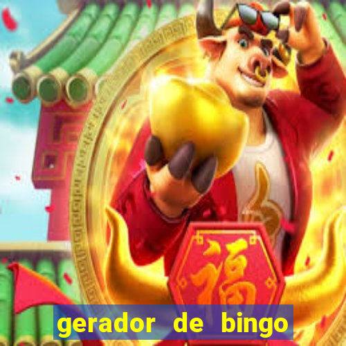 gerador de bingo de palavras