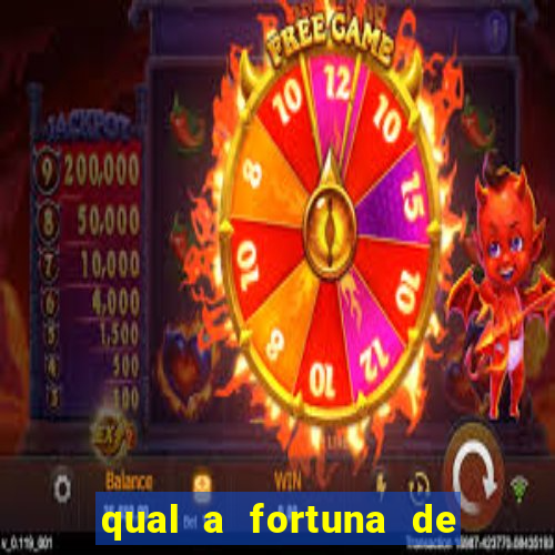 qual a fortuna de mari maria