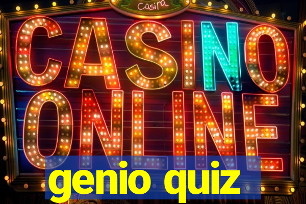 genio quiz