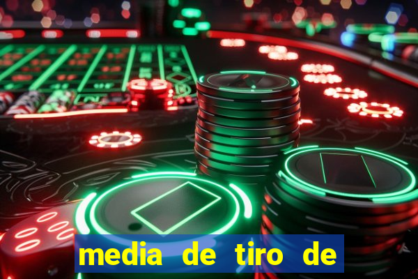 media de tiro de meta por jogo