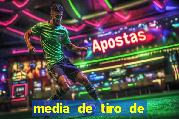 media de tiro de meta por jogo