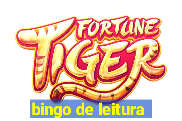 bingo de leitura