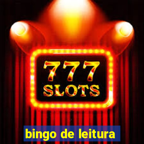 bingo de leitura