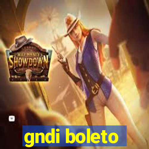 gndi boleto