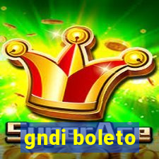 gndi boleto