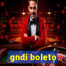 gndi boleto