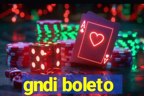 gndi boleto