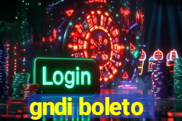 gndi boleto