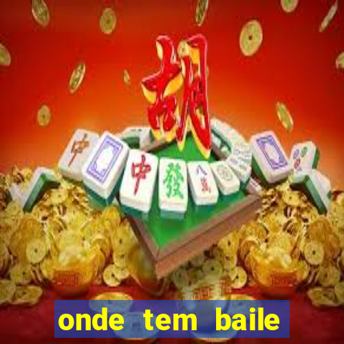 onde tem baile hoje em joinville