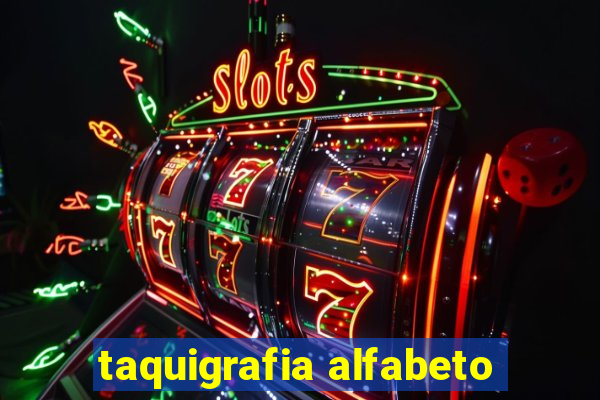 taquigrafia alfabeto