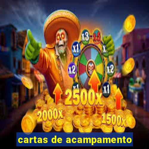 cartas de acampamento