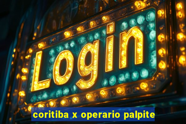 coritiba x operario palpite