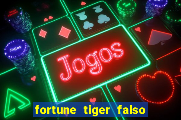 fortune tiger falso para brincar