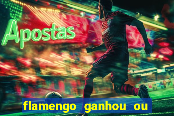 flamengo ganhou ou perdeu hoje