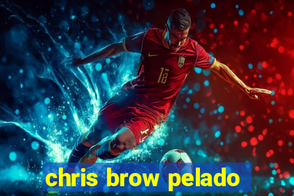 chris brow pelado