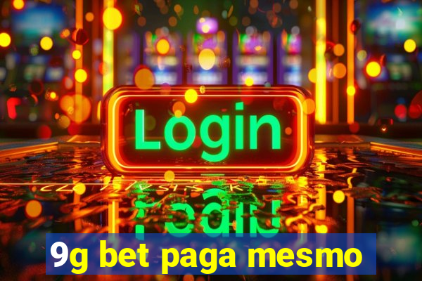 9g bet paga mesmo