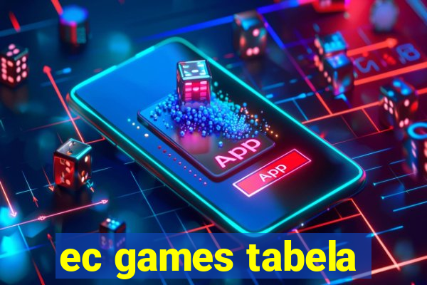 ec games tabela