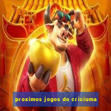 proximos jogos do criciuma