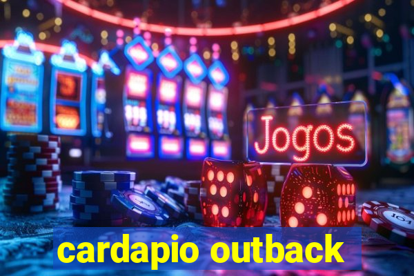 cardapio outback