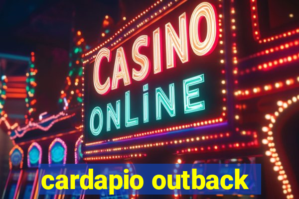 cardapio outback