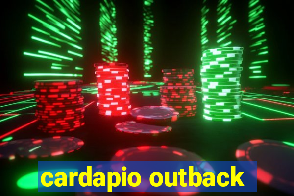 cardapio outback