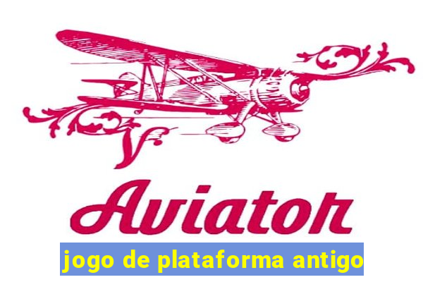 jogo de plataforma antigo