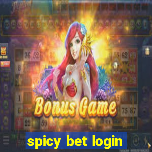 spicy bet login